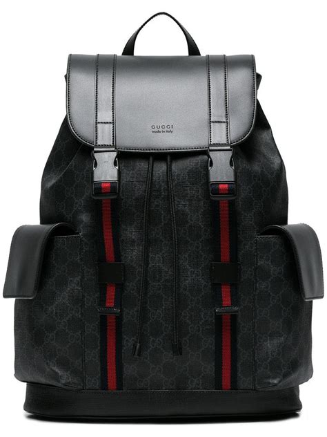 gucci backpack shark|black Gucci backpack men's.